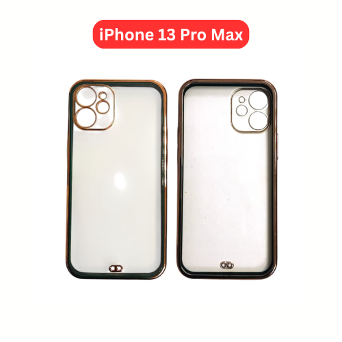 iPhone 13 Pro Max Two Color Electroplated TPU Cases