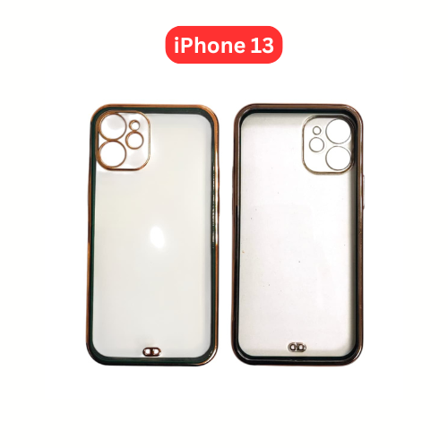 iPhone 13 Two Color Electroplated TPU Cases