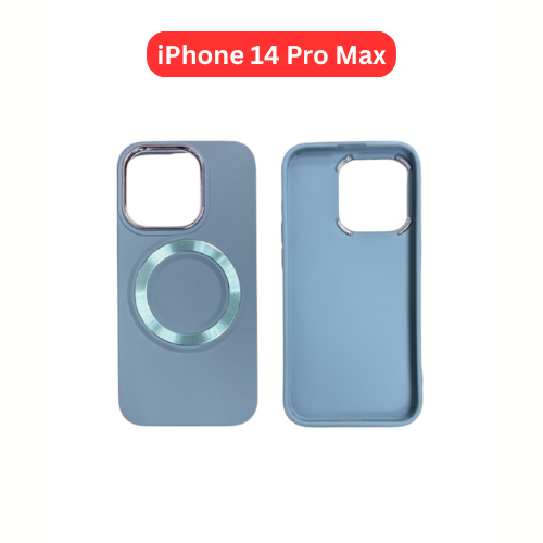 iPhone 14 Pro Max TPU Magnetic Case White Brown Green Blue