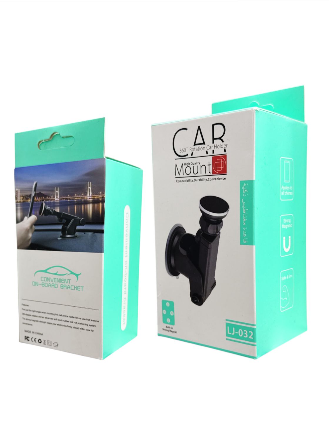 Car Holder LJ-032 – 360° Rotation High Quality Universal Phone Mount