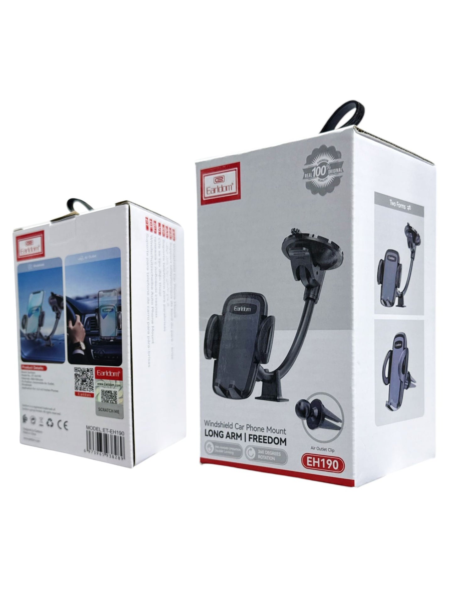 Car Holder LJ-032 | 360° Rotation Universal Phone Mount | High Quality Holder