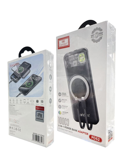 Earldom PD52 5-in-1 Powerbank – Portable Multi-Function Charging