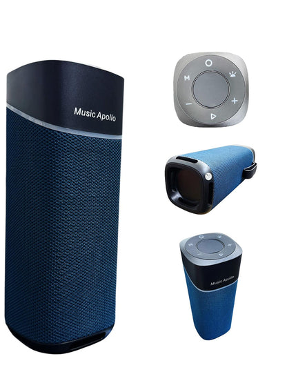 Music Apollo A11 Portable Speaker RGB LED Sound Waves Tech