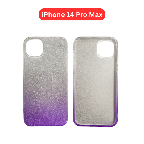 iPhone 14 Pro Max Shiny 3 in 1 TPU Case