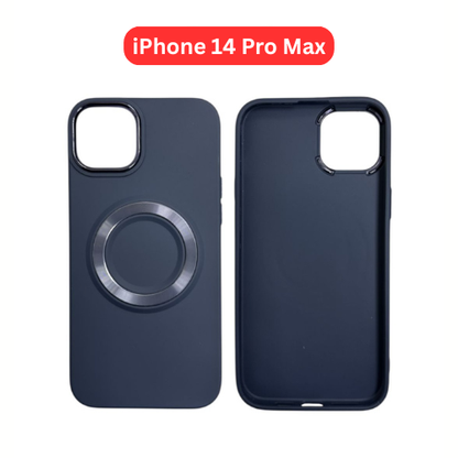 iPhone 14 Pro Max TPU Magnetic Case White Brown Green Blue