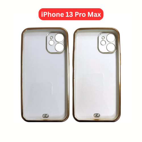 iPhone 13 Pro Max Two Color Electroplated TPU Cases