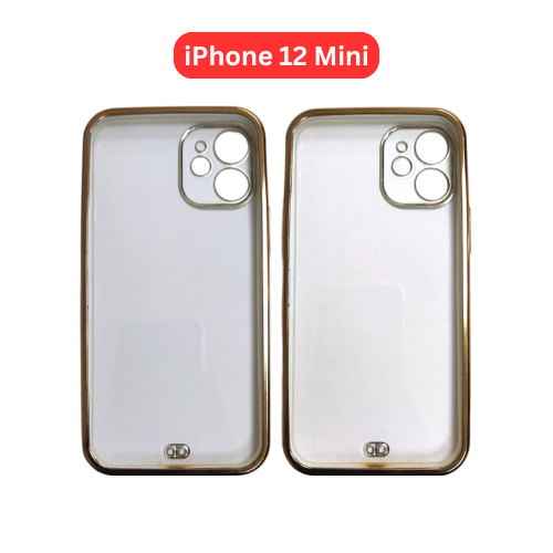 iPhone 12 Mini Two Color Electroplated TPU Cases