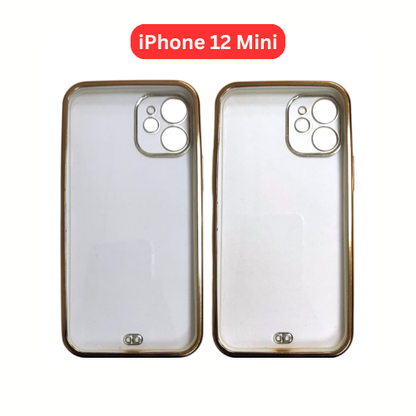 iPhone 12 Mini Two Color Electroplated TPU Cases