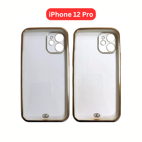 iPhone 12 Pro Two Color Electroplated TPU Cases