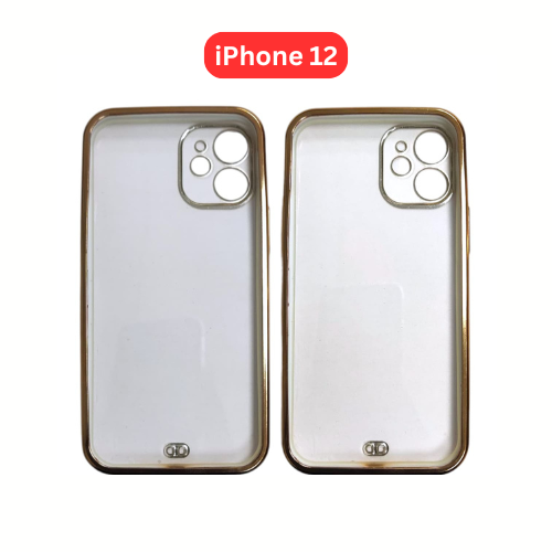 iPhone 12 Two Color Electroplated TPU Cases