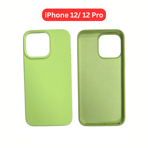 iPhone 12/ 12 Pro Silicone Case | Yellow Green Orange Cover