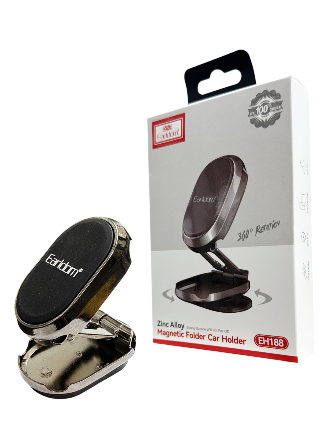 Earldom E188 Zinc Alloy Magnetic Folder Car Holder