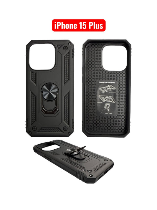 iPhone 15 Plus Sergant Hard Case | Red Black Gold Rose Gold Silver Cover