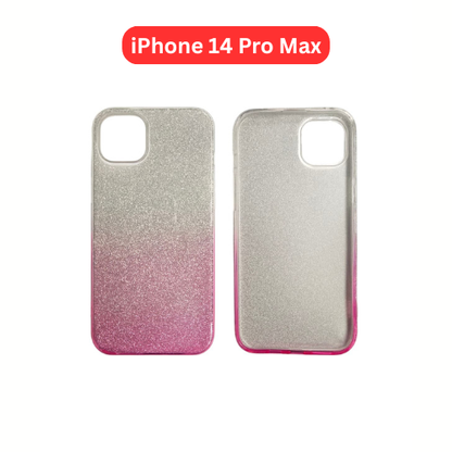 iPhone 14 Pro Max Shiny 3 in 1 TPU Case
