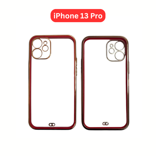 iPhone 13 Pro Two Color Electroplated TPU Cases