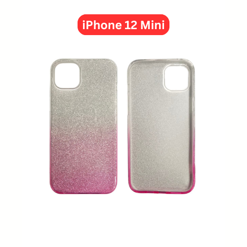 iPhone 12 Mini Shiny 3 in 1 TPU Case