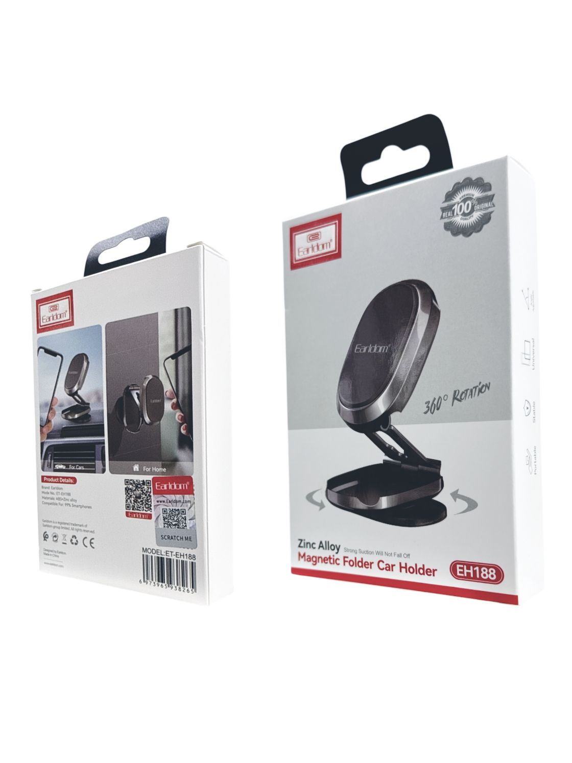 Earldom E188 Zinc Alloy Magnetic Folder Car Holder