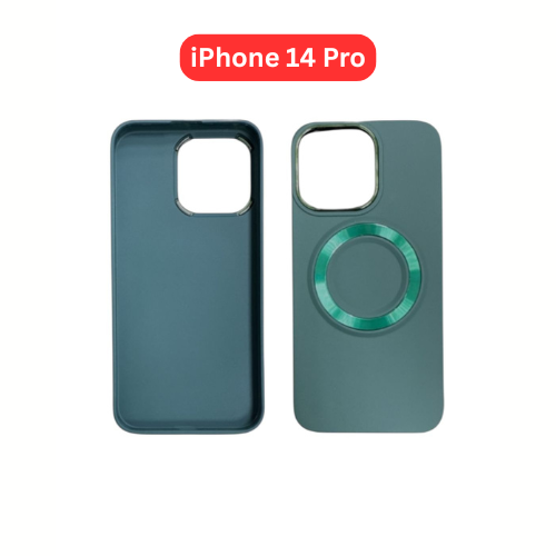 iPhone 14 Pro TPU Magnetic Case White Brown Green Blue