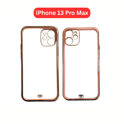 iPhone 13 Pro Max Two Color Electroplated TPU Cases