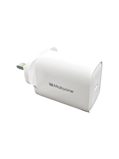 Mobyone 20W  Fast Charger | Model 06 | USB Type-C Port | Compact