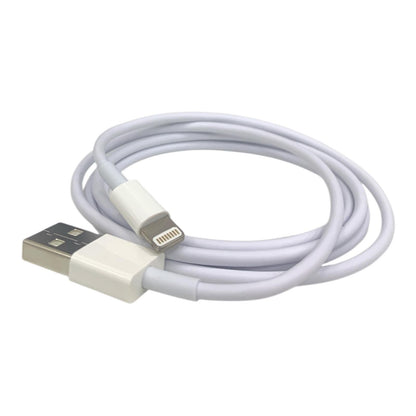 Mobyone USB to 8-Pin Charging Cable | 1m Fast Lead for Apple Devices – White