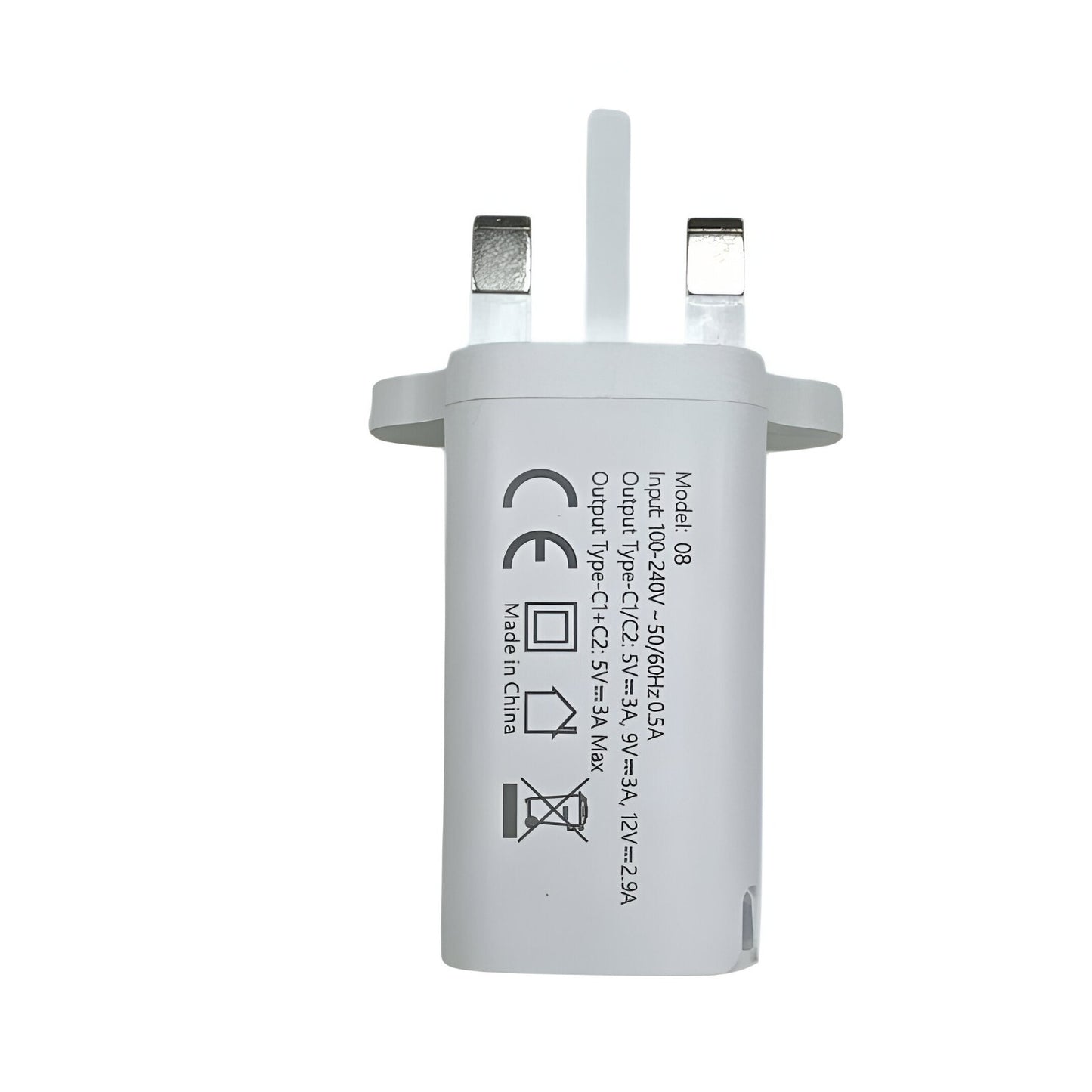 Mobyone 35W Dual USB-C Fast Charger | Super Fast PD PPS Adapter | Universal