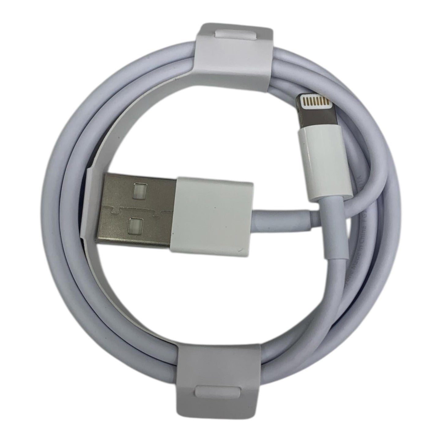 Mobyone USB to 8-Pin Charging Cable | 1m Fast Lead for Apple Devices – White