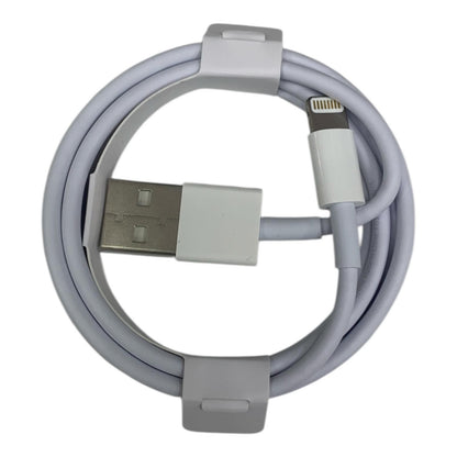 Mobyone USB to 8-Pin Charging Cable | 1m Fast Lead for Apple Devices – White