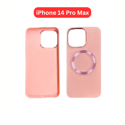 iPhone 14 Pro Max TPU Magnetic Case White Brown Green Blue