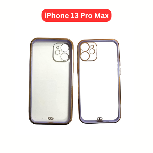 iPhone 13 Pro Max Two Color Electroplated TPU Cases
