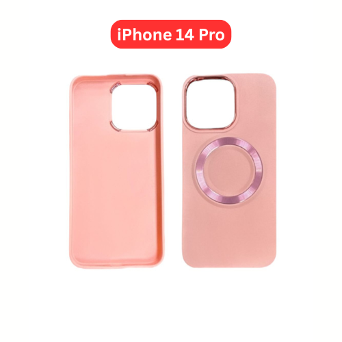 iPhone 14 Pro TPU Magnetic Case White Brown Green Blue