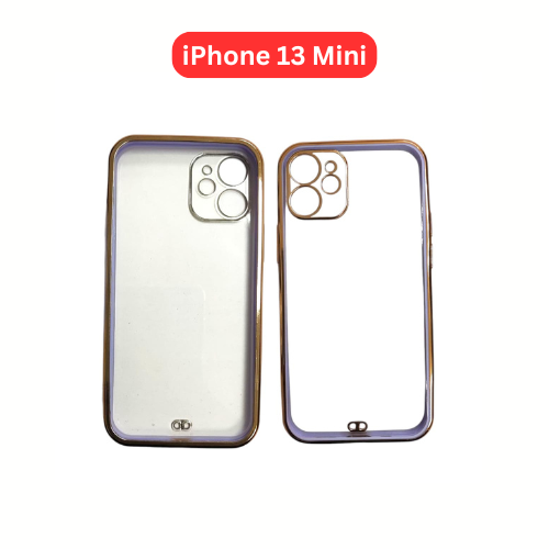 iPhone 13 Mini Two Color Electroplated TPU Cases