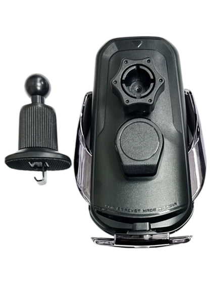 AHL T18  Smart Sensor Car Wireless Charger | 15W Fast Charge USB/USB-C/Lightning