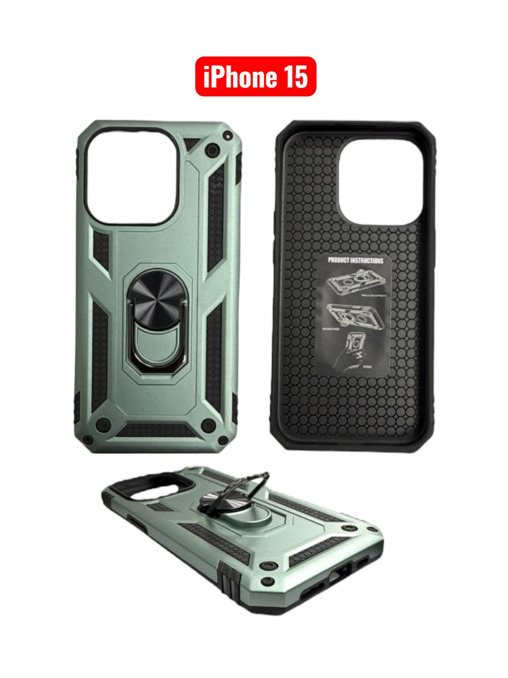 iPhone 15 Sergant Hard Case | Red Green Gold Rose Gold Silver Cover