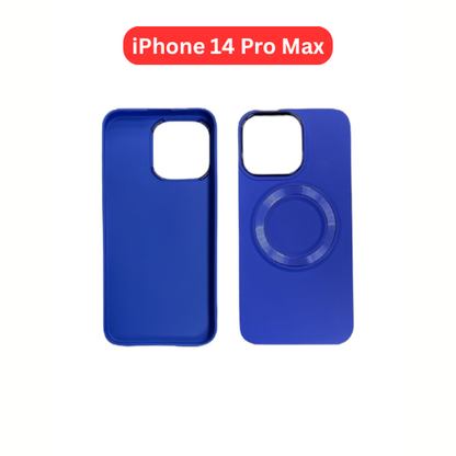 iPhone 14 Pro Max TPU Magnetic Case White Brown Green Blue