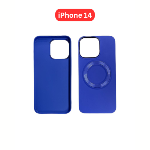 iPhone 14 TPU Magnetic Case White Brown Green Blue Balck White Pink