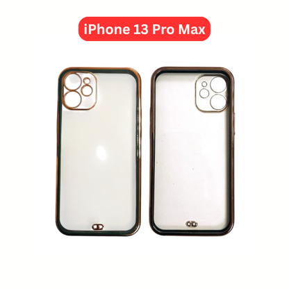 iPhone 13 Pro Max Two Color Electroplated TPU Cases