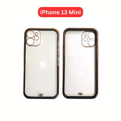 iPhone 13 Mini Two Color Electroplated TPU Cases