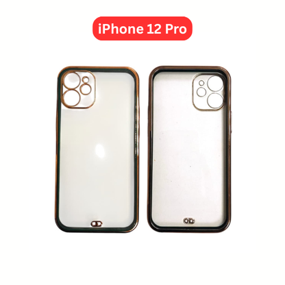 iPhone 12 Pro Two Color Electroplated TPU Cases