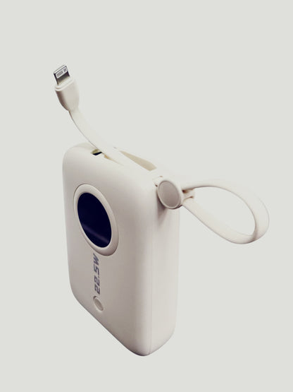 DUDAO K14 66W Powerbank – 3-Port Fast Charging Type-C, Lightning, USB