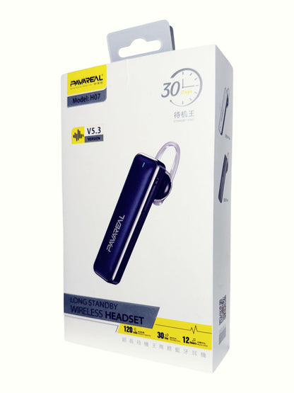 Pavareal H07 Wireless Bluetooth Headset | Long Standby | 5.3 Version