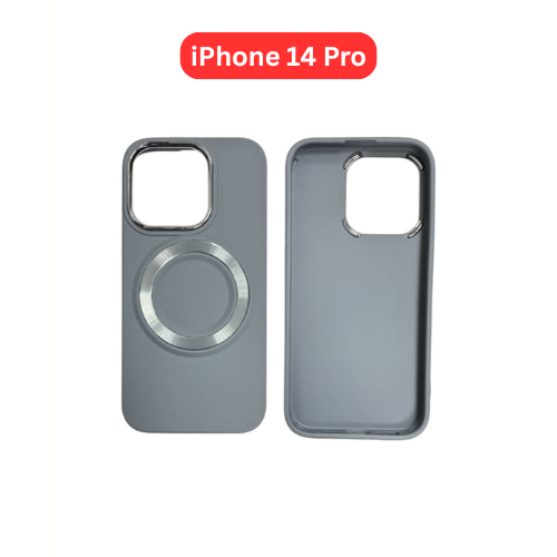 iPhone 14 Pro TPU Magnetic Case White Brown Green Blue