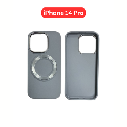 iPhone 14 Pro TPU Magnetic Case White Brown Green Blue