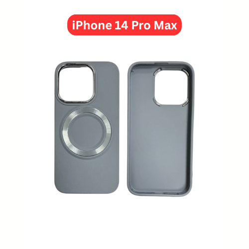 iPhone 14 Pro Max TPU Magnetic Case White Brown Green Blue