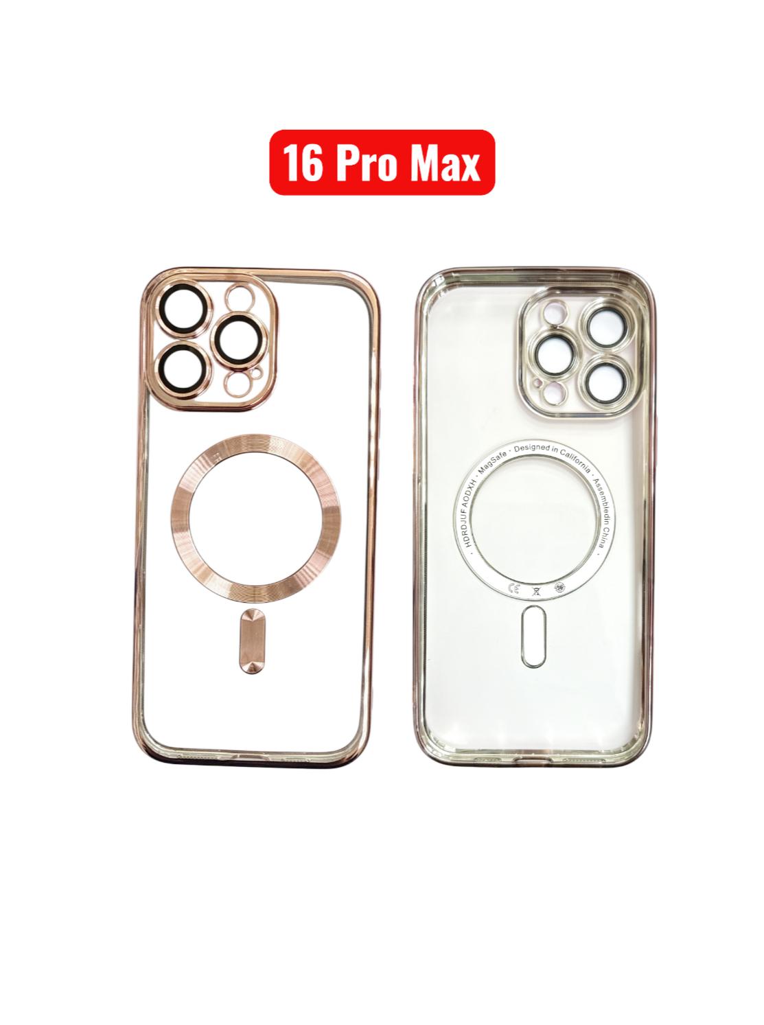 Magnetic Electroplating TPU Case | Silver Black Rose Gold Blue Green Gold