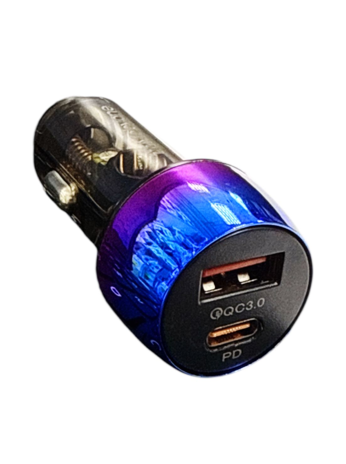 Mobyone Model 16 Car Charger | Dual USB-A & USB-C 48W | 12–32V Fast Charge