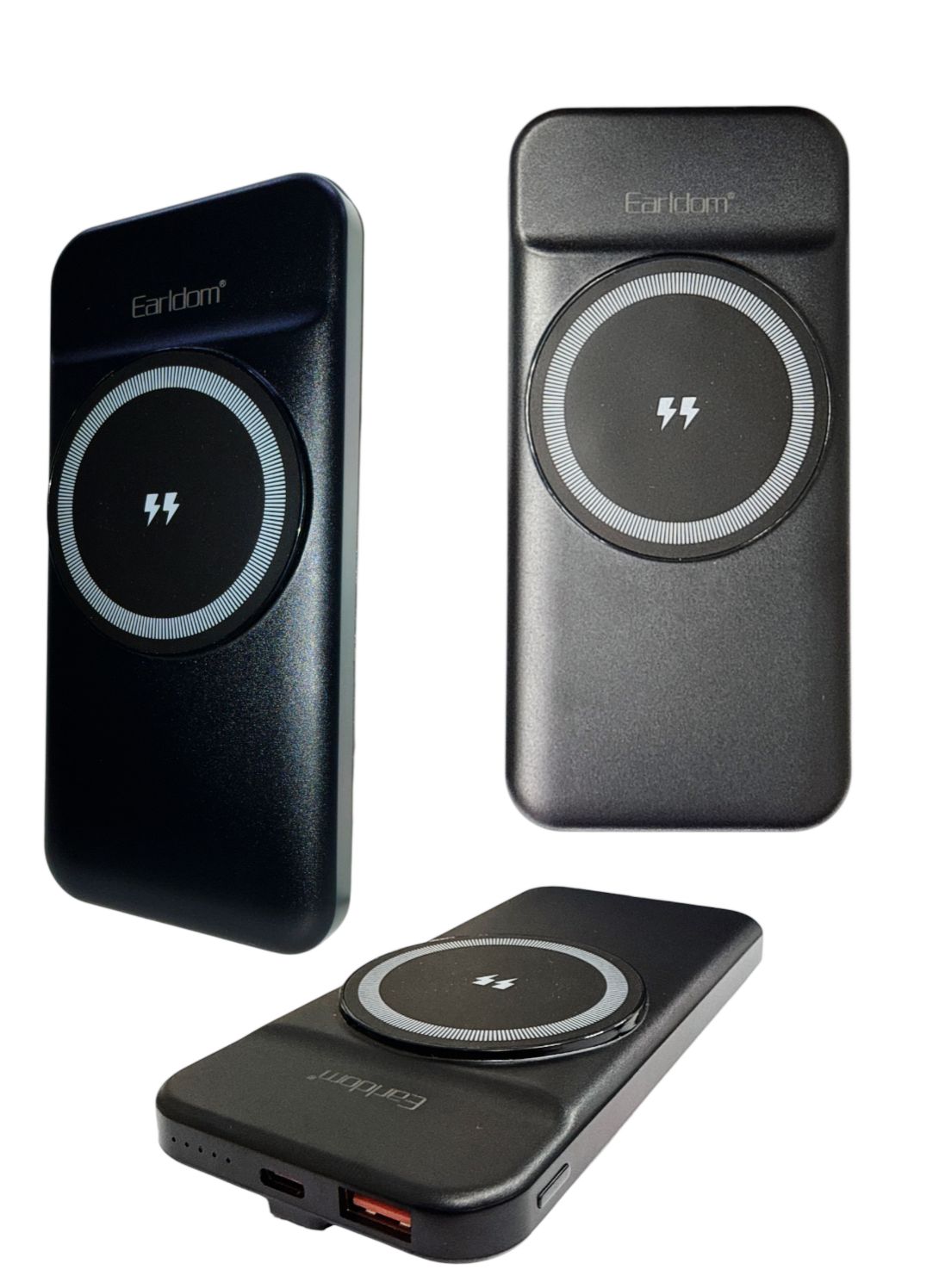 Earldom PD13 1000mAh Wireless Power Bank | 15W Fast Charging | Lightning