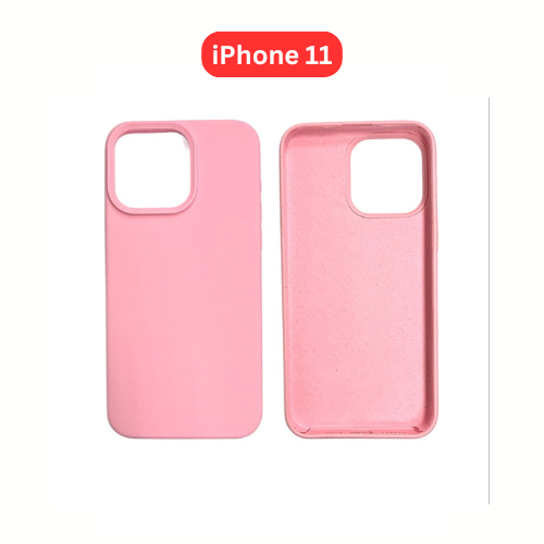 iPhone 11 Silicone Case | Orange Blue Black Yellow Cover