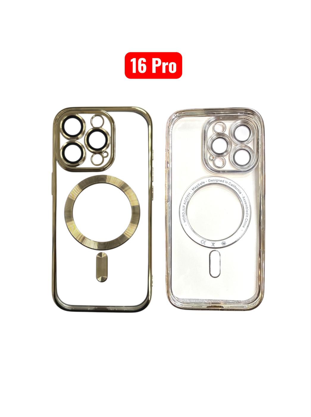 Magnetic Electroplating TPU Case | Silver Black Rose Gold Blue Green Gold