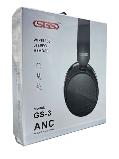 SGS GS-3 Wireless Stereo Headset | Type-C | Over-Ear | Hi-Fi Sound